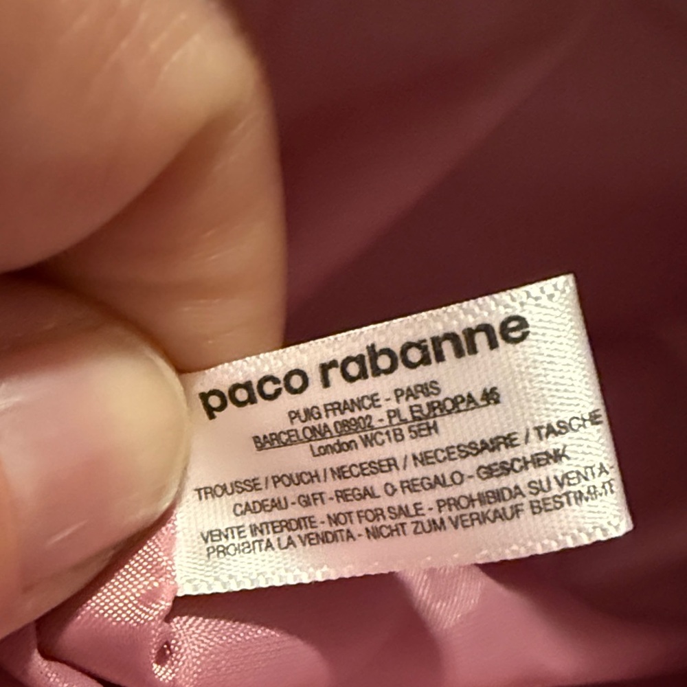 Paco Rabanne Shimmering Pink Pouch - Picture 5 of 6